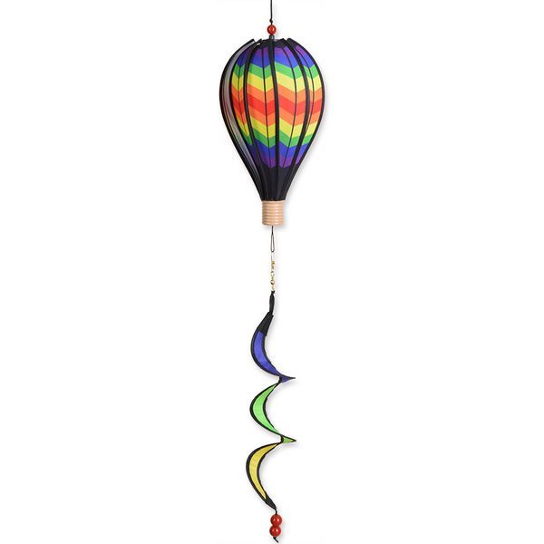 hängendes Windspiel Balloon - Double Rainbow Chevron 17 x 28 cm-/bilder/big/1016038_1.jpg