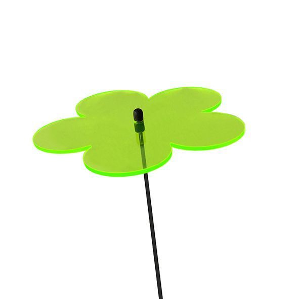 Elliot Lichtzauber - Sonnenfänger Blume midi 6 cm inkl. 25 cm Stab grün