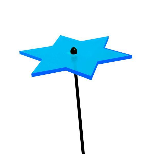 Elliot Lichtzauber - Sonnenfänger 1019140  Stern klein 12 cm blau 