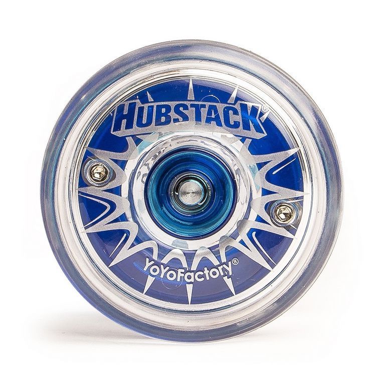 YoYoFactory HUBSTACK transparent/blau Ø 59 mm B 40 mm 63 g-/bilder/big/3115152.jpg