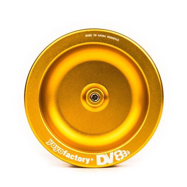 YoYoFactory DV888 gold Ø 50 mm B 40.5 mm 67 g 
