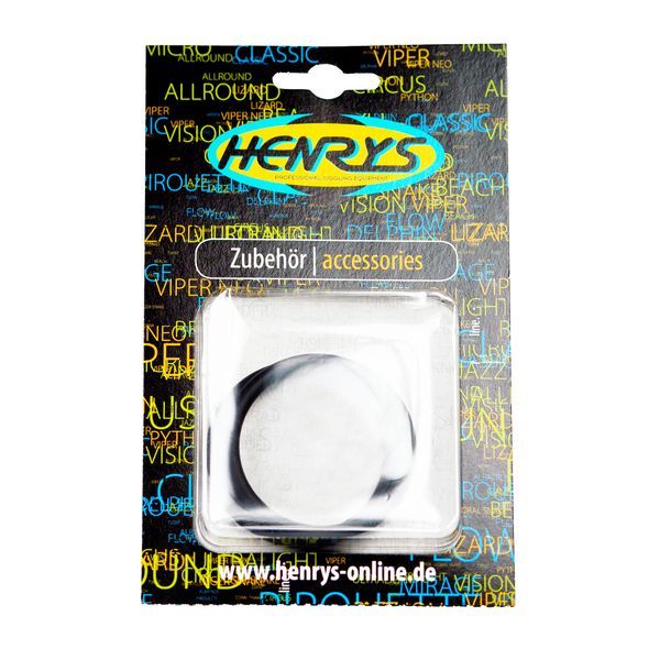 Henrys Yo-Yo Gummiringe Lizard (Paar) schwarz 