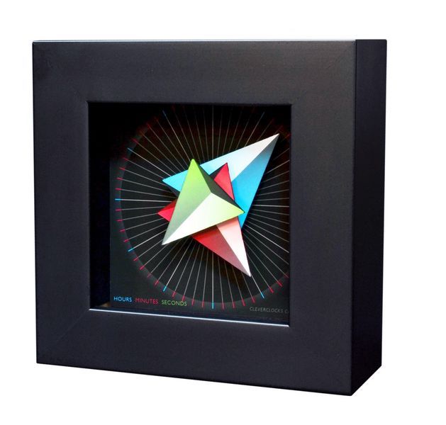 CleverClocks - moderne dekorative Design-Tischuhr/Wanduhr Triangle-/bilder/big/4000021.jpg