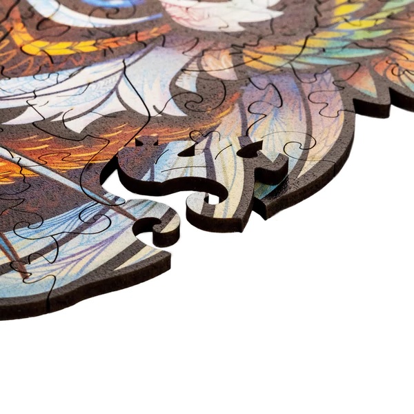 UNIDRAGON - Lovely Tiger (19 x 24 cm - Größe S) Holzpuzzle - 104 Teile-/bilder/big/9191030_4.jpg