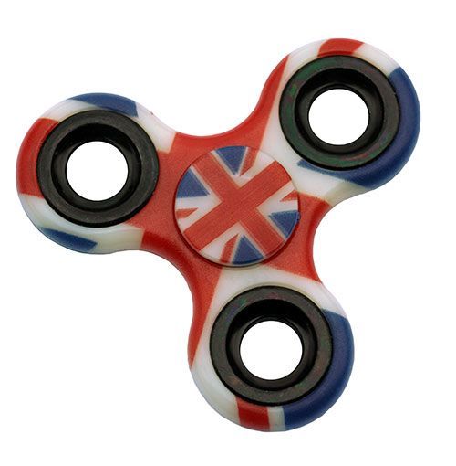 Elliot Fidget Spinner Camouflage für Hand und Finger Akrobatik 7x7cm-/bilder/big/Fidget-Spinner-Camouflage-England.jpg