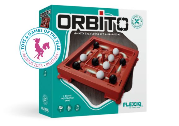 FLEXIQ Orbito 9193010  | Orbito | Strategiespiel | ab 7 Jahren | 2 Spieler | 10 Minuten Spielzeit