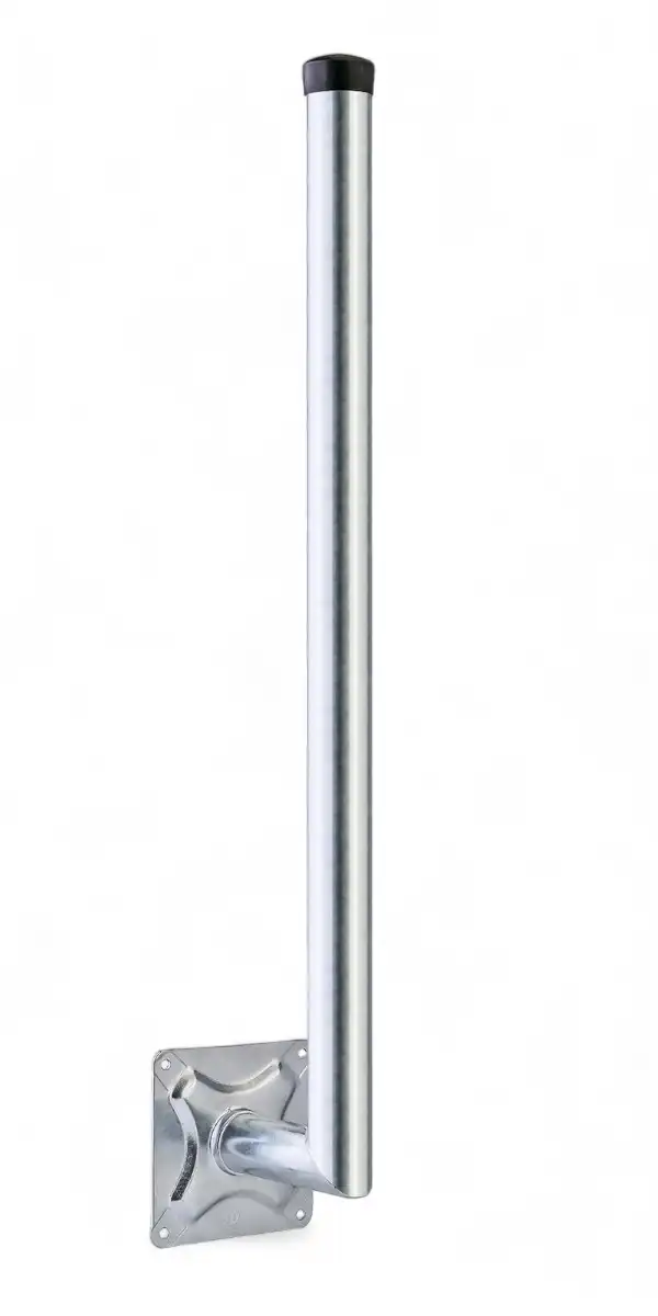 XmediaSat 050027 - 15cm Sat-Wandhalterung - Wandabstand: 15 cm,  H: 100 cm Ø: 60 mm feuerverzinkt rostfrei