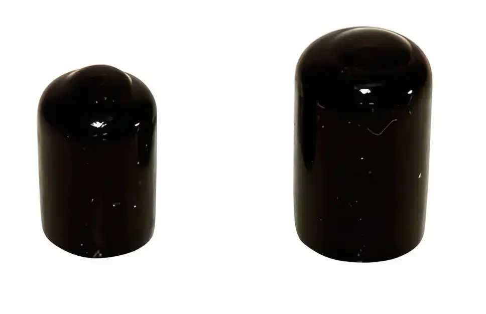 Endkappe weich (PVC) 5 mm (Innendurchmesser) - schwarz für PEK5 5 mm als Schutzkappe und Kantenschutz