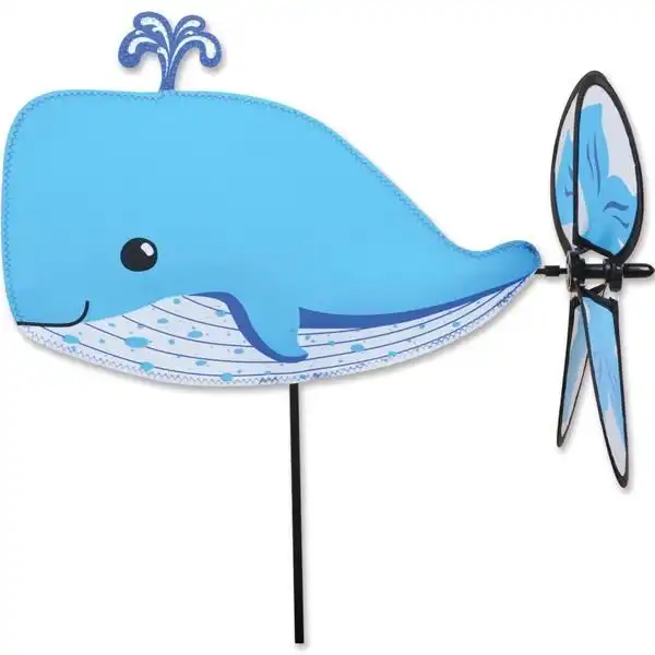 Windspiel stehend - Wal Ø 32 cm 42 cm x 30 cm blau Wal Ø 32 cm 42 x 30 cm blau