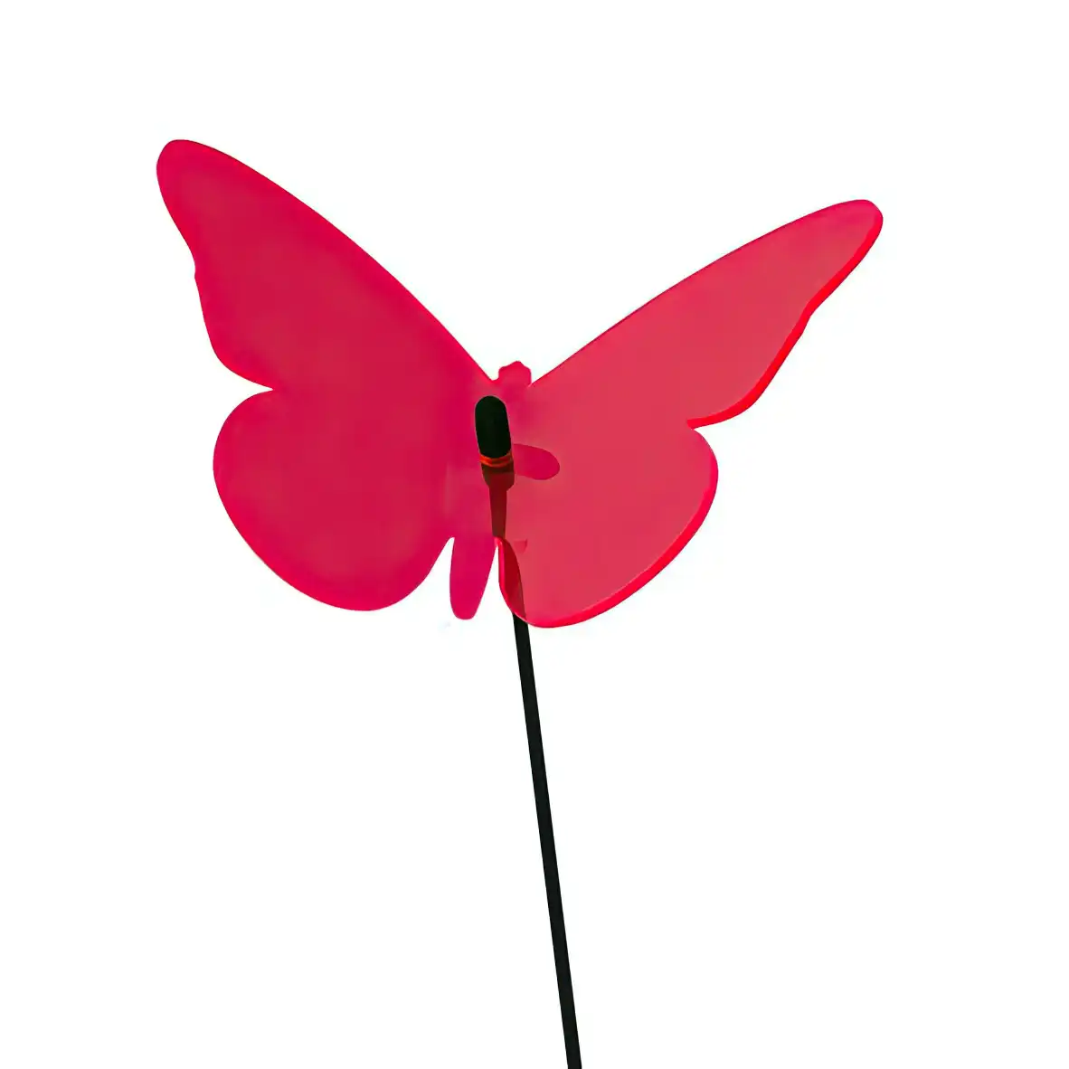 Elliot Lichtzauber - Sonnenfänger Sonnenfänger Lichtzauber - Schmetterling klein 10 cm gebogen inkl. mini 5 cm gebogen inkl. 20 cm Stab rot