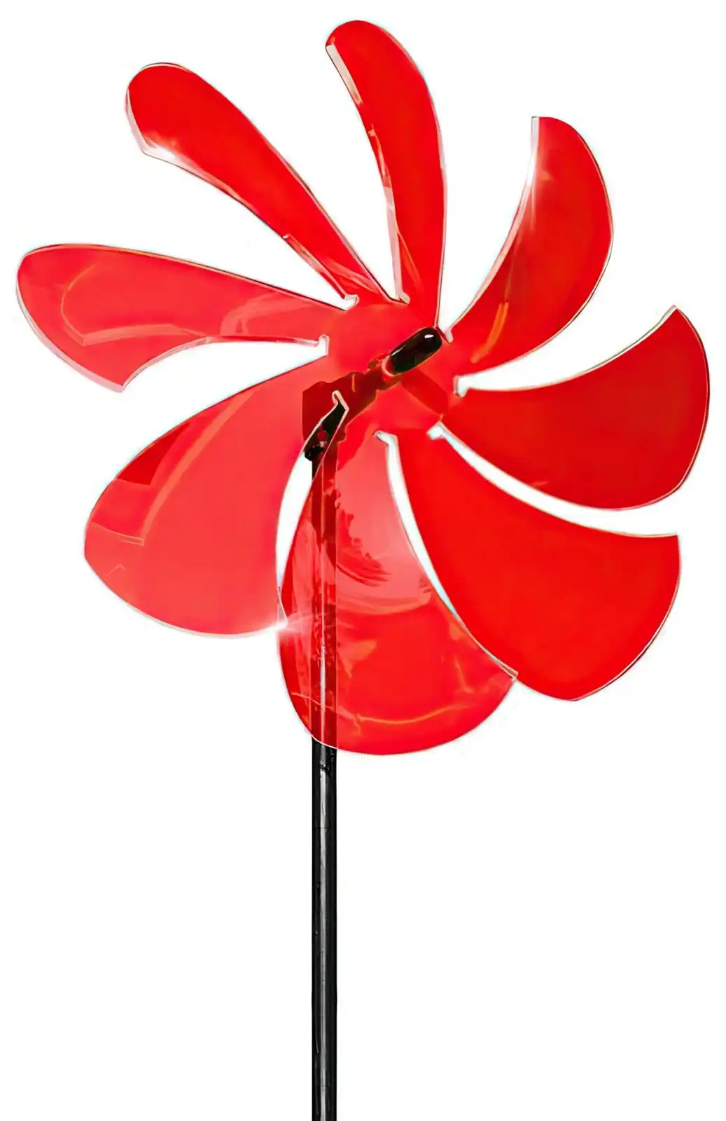 Elliot Lichtzauber - Sonnenfänger 1023003  Sonnenfänger Lichtzauber - Windrad/stehendes Windspiel 25 cm inkl. 25 cm inkl. 100 cm Stab rot