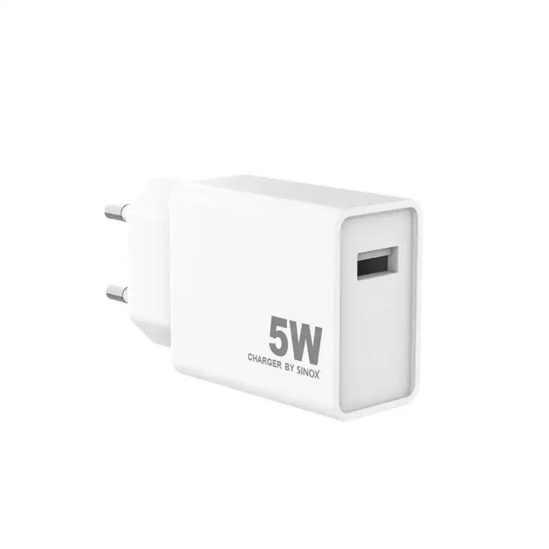 sinox Pro SXP 6005  USB-A Ladegerät   5 Watt USB-A Anschluss weiß