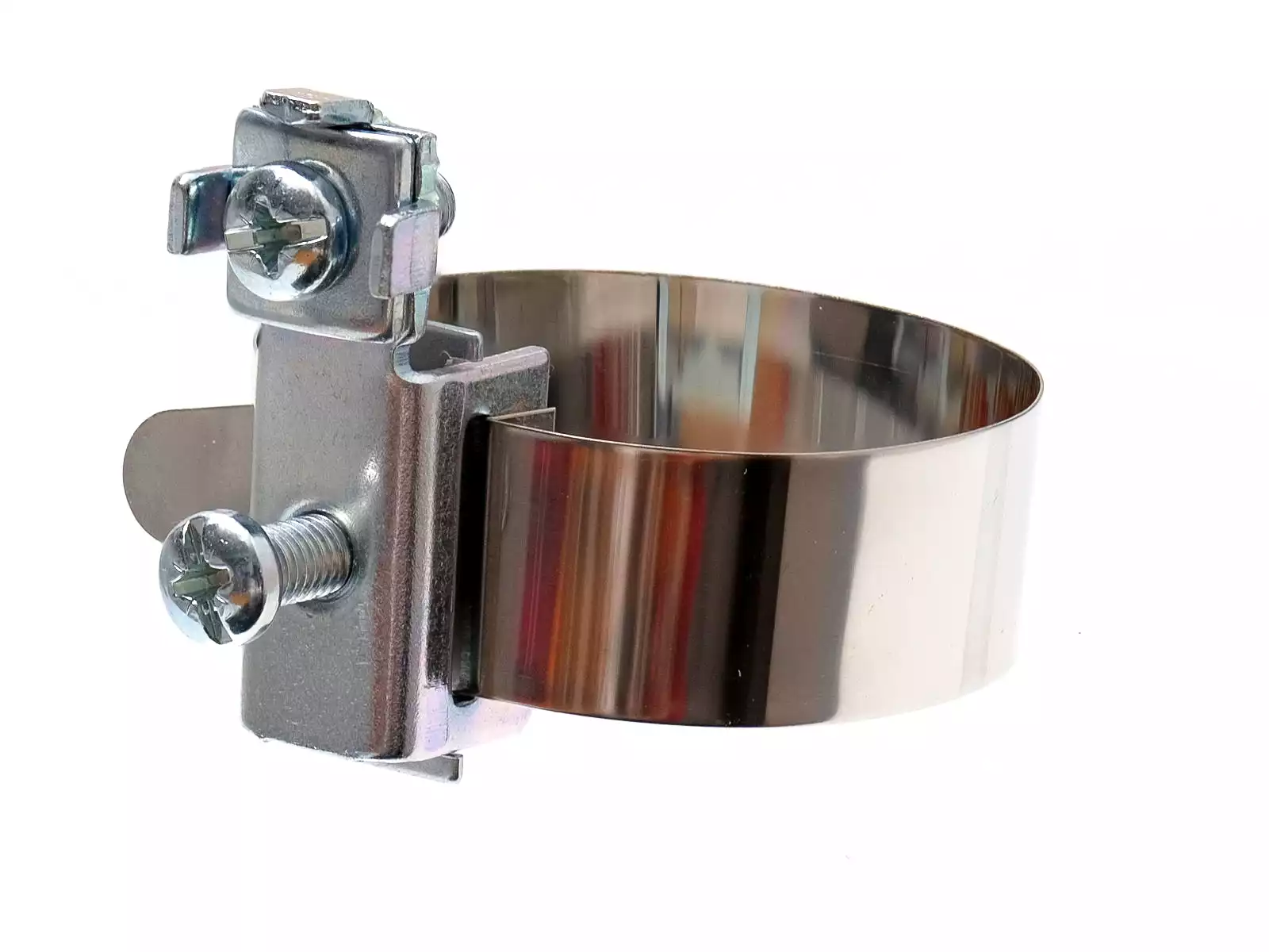 XmediaSat ETEB1 Band Erdungsschelle | Erdungsrohrschelle,  8-52 mm rostfreier Stahl (V2A)