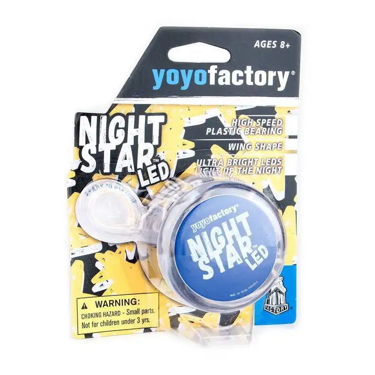 YoYoFactory Nightstar LED blau Ø 57 mm B 35mm 59 g