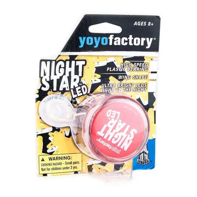 YoYoFactory Nightstar LED rot Ø 57 mm B 35mm 59 g
