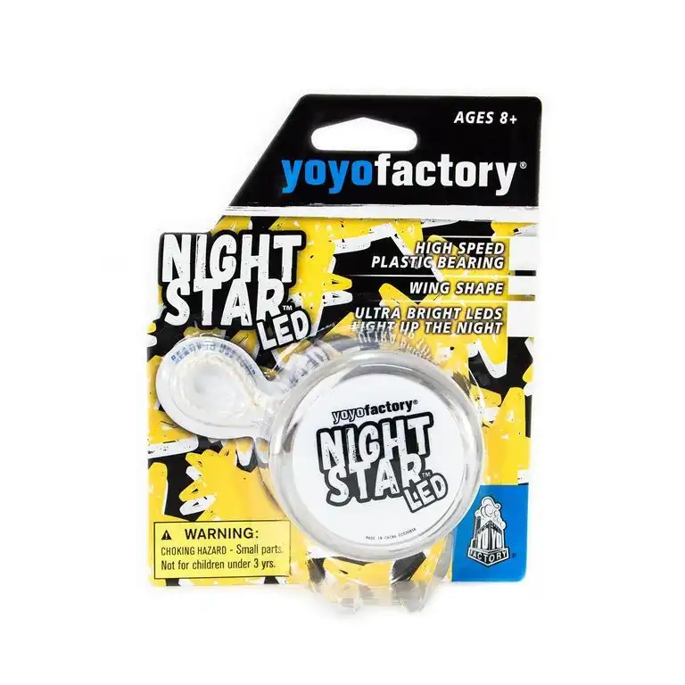 YoYoFactory Nightstar LED transparent Ø 57 mm B 35mm 59 g