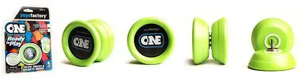 YoYoFactory One YoYoFactory ONE TM - YoYo für Beginner und Fortgeschrittene Ø 53 mm B grün Ø 53 mm B 30 mm 58 g