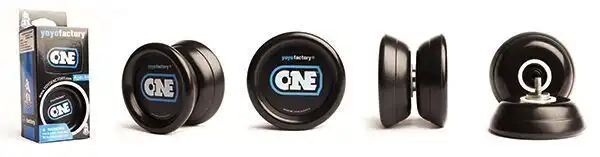 YoYoFactory One schwarz Ø 53 mm B 30 mm 58 g