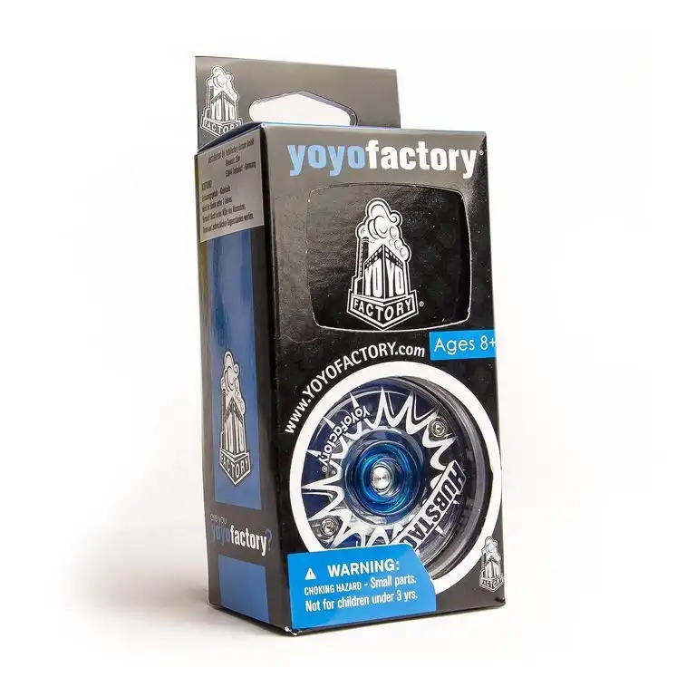 YoYoFactory HUBSTACK transparent/blau Ø 59 mm B 40 mm 63 g