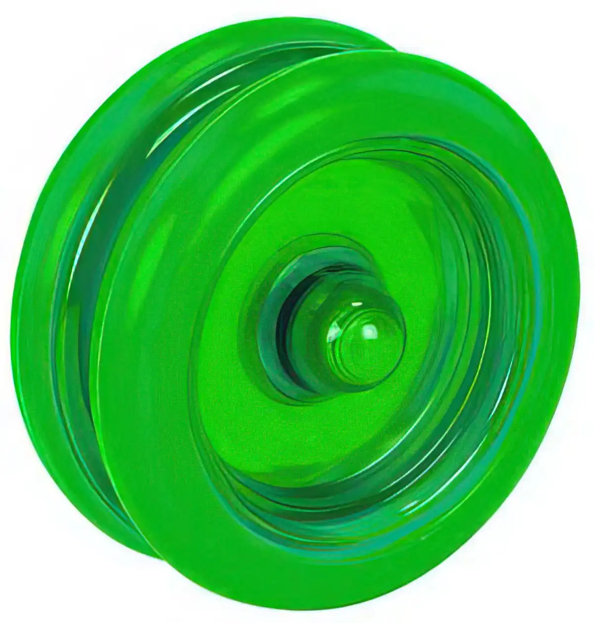 Henrys YoYo Tiger Snake Ø 61 mm B 27 mm 50 g grün/gelb