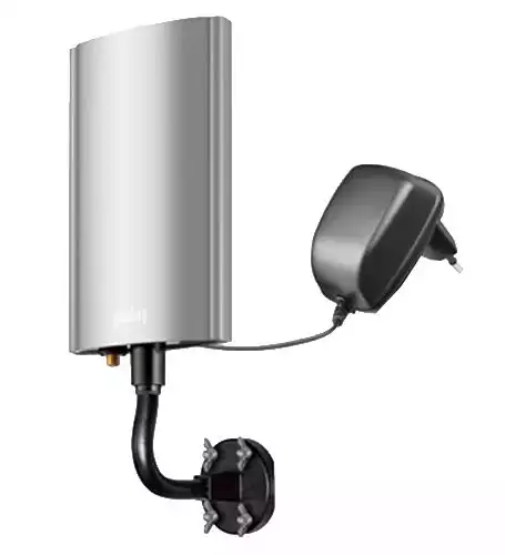 Goobay DOA-50PS DVB-T2 Außenantenne aktiv mit Verstärker