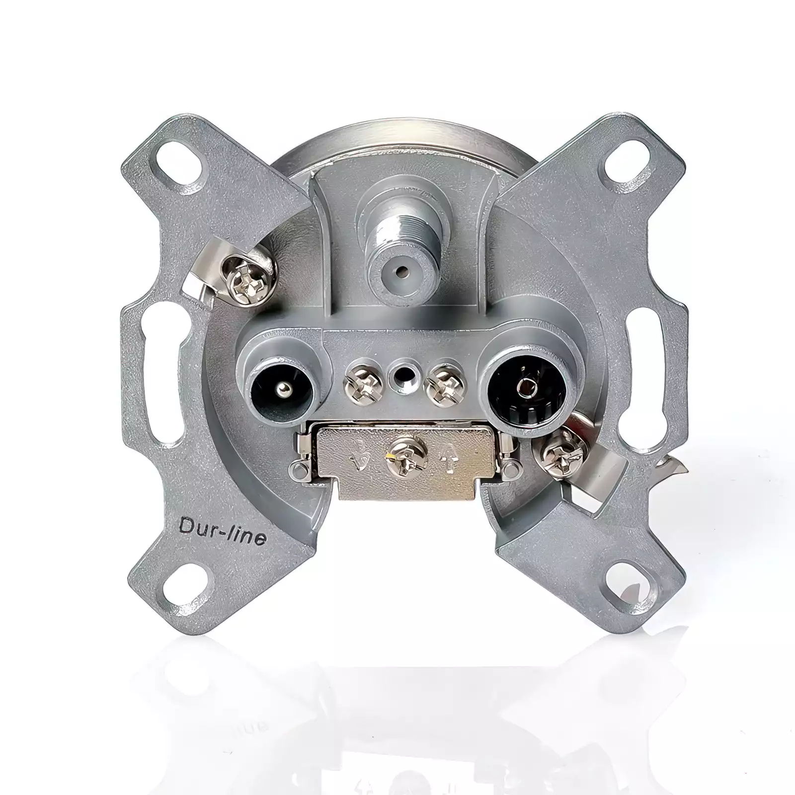 DUR-line 63001  SAT- Antennendose - Durchgangsdose 10 db,  geeignet für Unicable / Einkabellösungen Class A