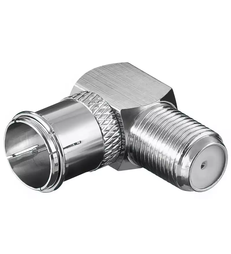 Winkelübergang F-Stecker auf F-Kupplung Quickversion