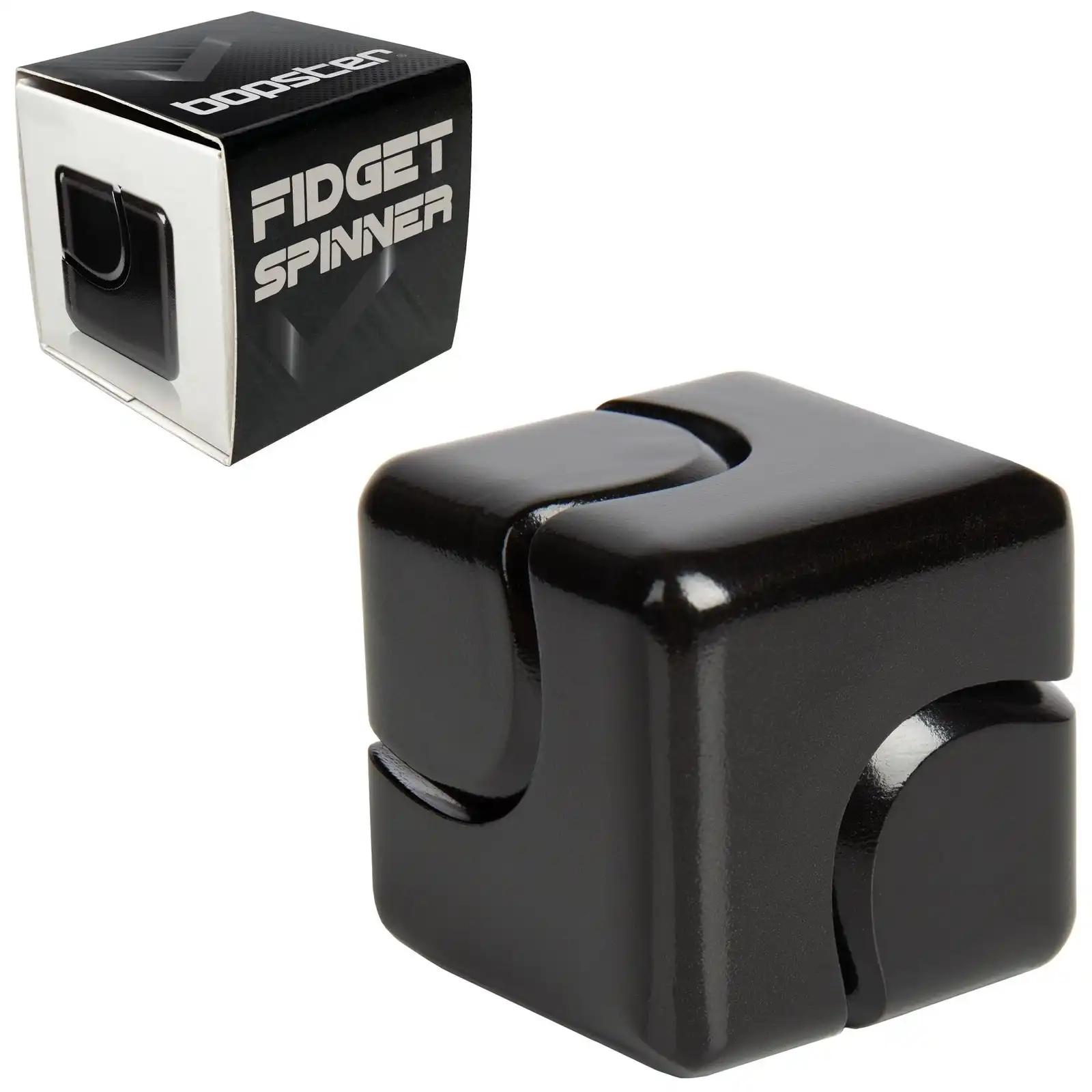 Fidget Spinner Cube schwarz