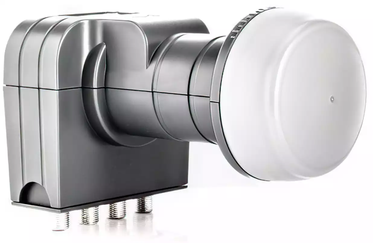 Quattro LNB - Fuba DEK407  ,3D & 4K ready für Multischalterbetrieb