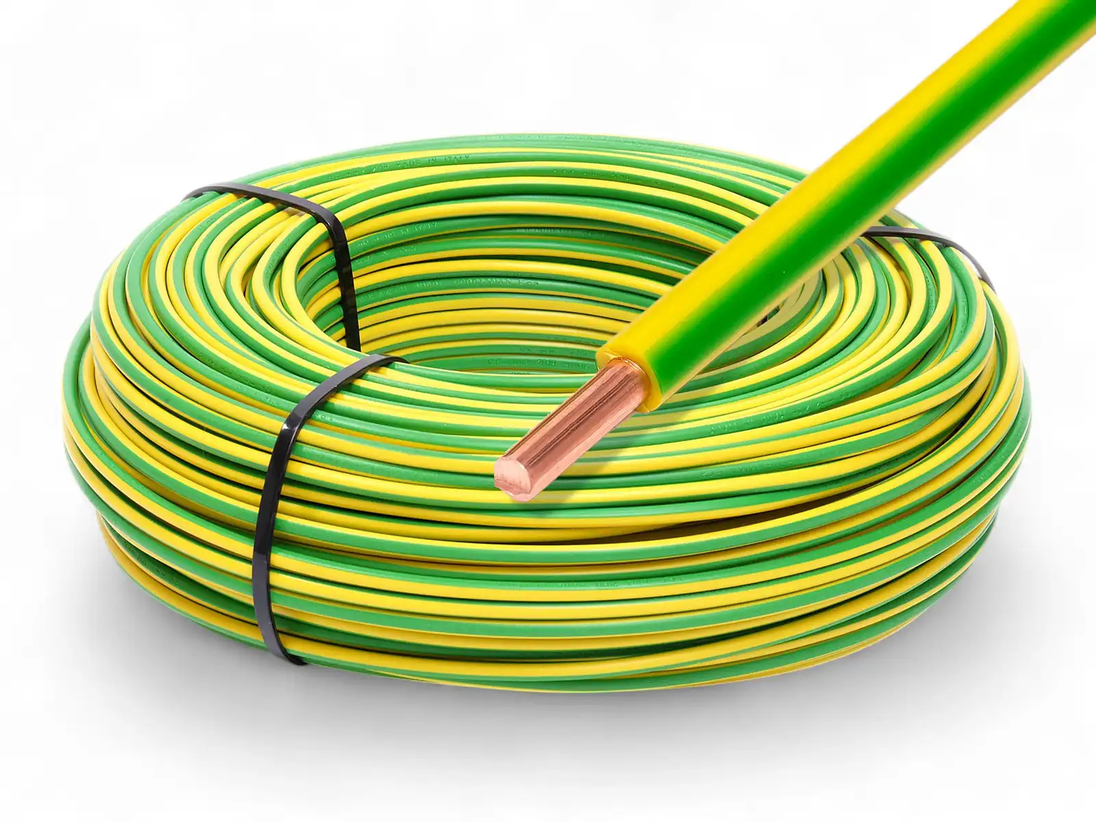 1x4mm² Potentialausgleich Erdungskabel - XmediaSat   H07V-U 1 x 4 mm² grün/gelb