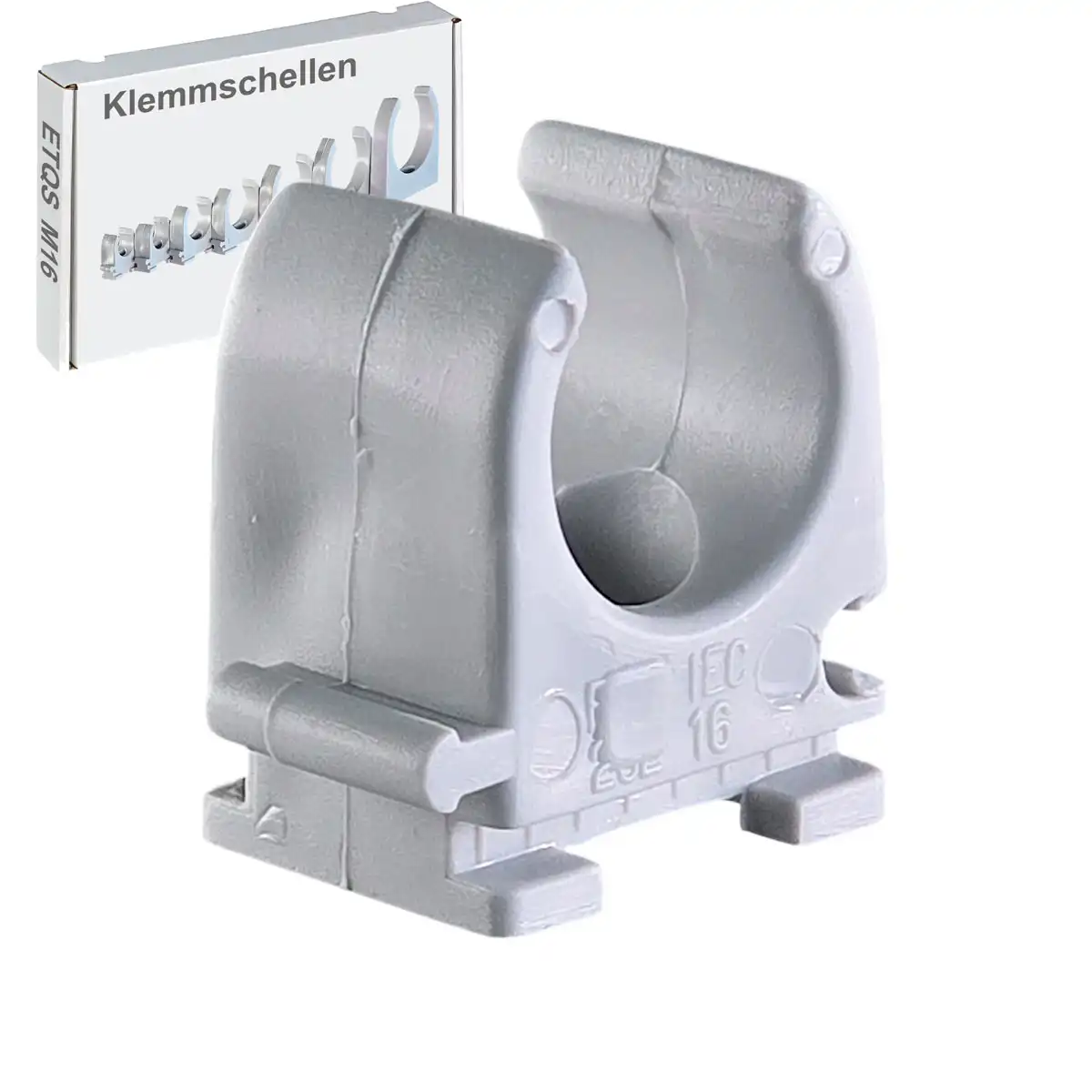 M16 PVC Klemmschelle | Quick-Schelle | Rohrschelle | XmediaSat,  für Stangenrohr PG 9