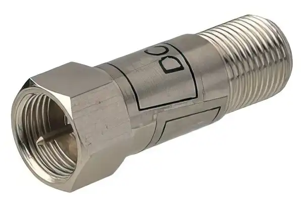 Transmedia FR10 DC Blocker ( F-Buchse auf F-Stecker )