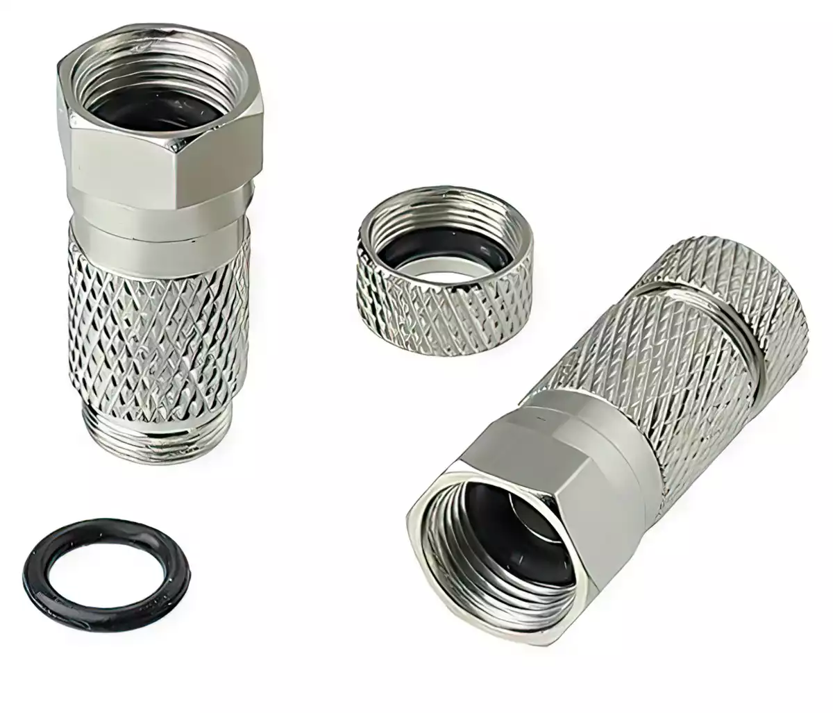 F-Stecker / F-Aufdrehstecker FSW75 7.5 mm wasserdichte Ausführung