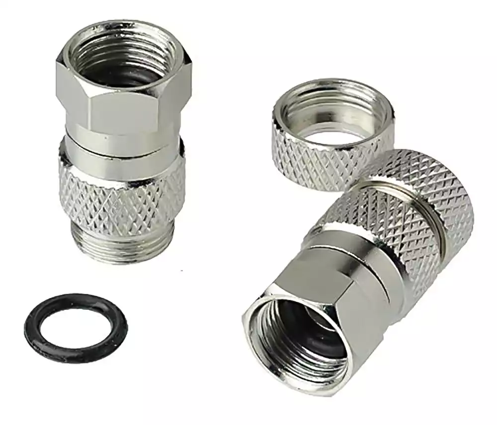 F-Stecker / F-Aufdrehstecker FSW82 8.2 mm wasserdichte Ausführung