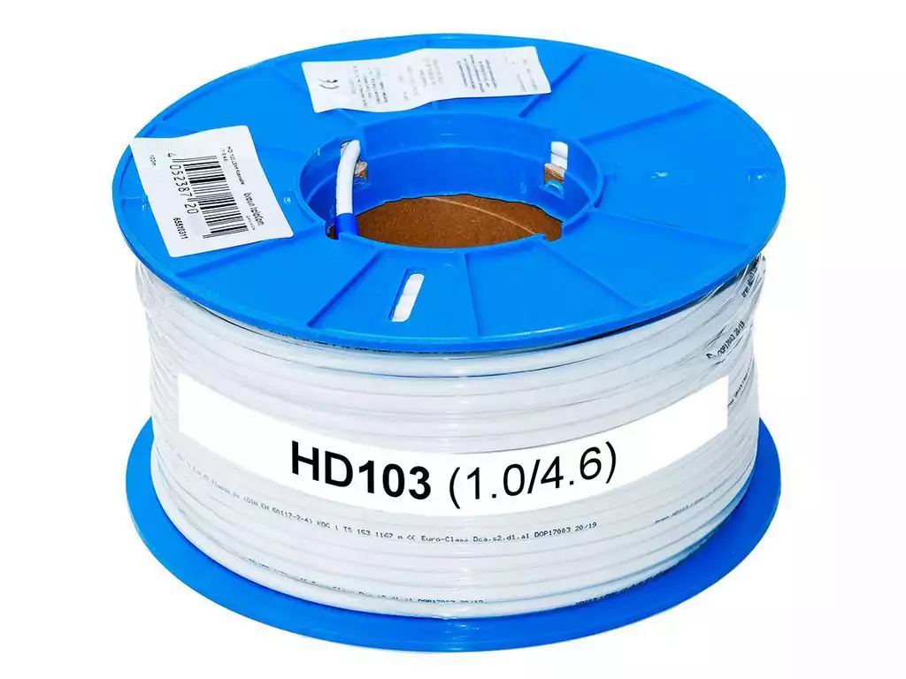 Antennenkabel - Ören HD 103 6.8 mm Class A+ weiß Sat Kabel Meterware