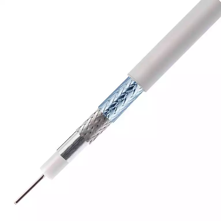 Sat-Kabel - Kathrein LCD 111 A+ Meterware 6.9 mm 130 dB Class A++ weiß