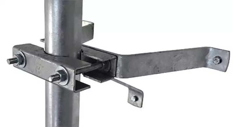 30cm Sat Mauerhalterset / Masthalter - XmediaSat MH300/60   Wandabstand: 30 cm feuerverzinkt rostfrei