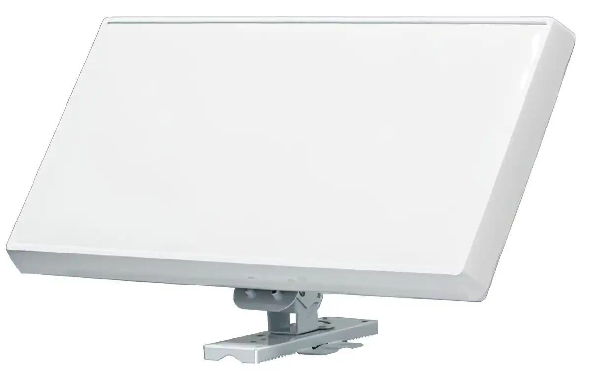 2 Teilnehmer Flachantenne Selfsat H30D2-TWIN   2 Anschlüsse weiß
