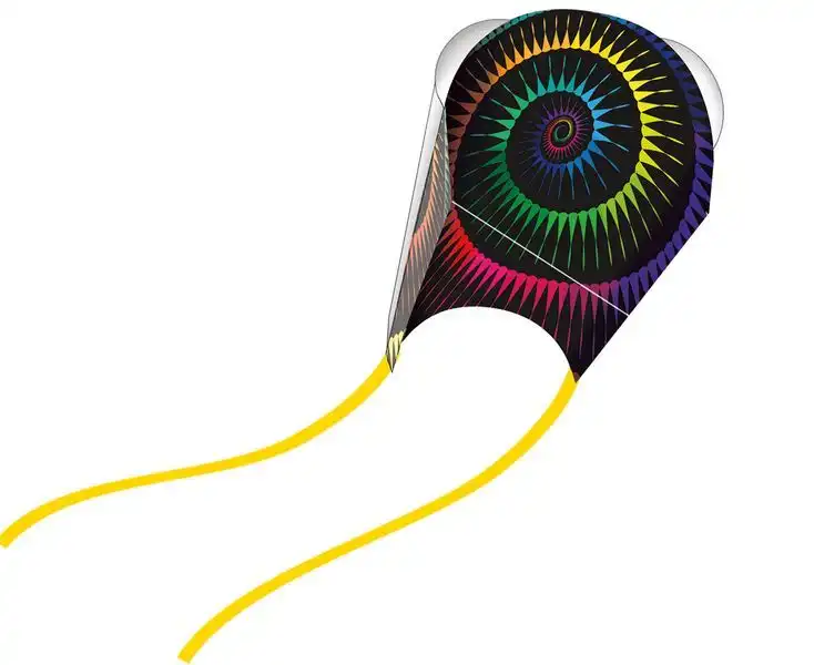 WindNSun PocketKites Spiral - WindNSun PocketKites - stabloser 53 cm x 35 cm bunt