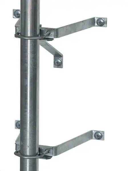 20cm Sat Mauerhalterset / Masthalter - XmediaSat TR20   Wandabstand: 20 cm feuerverzinkt Wandabstandshalter rostfrei