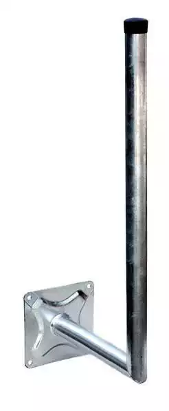 XmediaSat 050006 - 25cm Sat-Wandhalterung - Wandabstand: 25 cm,  H:  80 cm Ø: 48 mm feuerverzinkt rostfrei 1