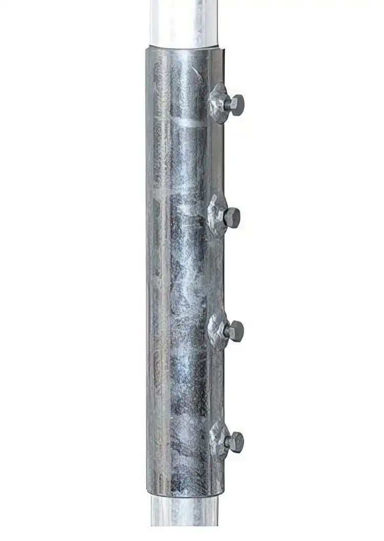 XmediaSat MVH60 60mm Masthülse / Verbinder   für 60er Rohr feuerverzinkt rostfrei