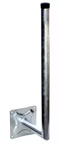 XmediaSat 050007 - 25cm Sat-Wandhalterung - Wandabstand: 25 cm,  H: 100 cm Ø: 48 mm feuerverzinkt rostfrei