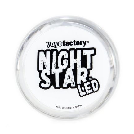 11111YoYoFactory Nightstar LED transparent Ø 57 mm B 35mm 59 g 