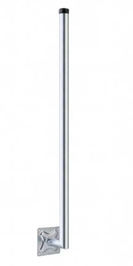 XmediaSat 31564 - 28cm Sat-Wandhalterung - Wandabstand: 28 cm,  H: 150 cm Ø: 60 mm feuerverzinkt rostfrei