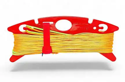 4 x 20 m Dyneema-Winderset Powerline Yellow 200/100 daN 