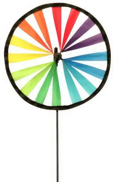 Windrad stehendes Windspiel Solo 20 - Ø 20 cm rainbow 