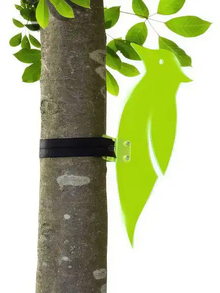 Elliot Lichtzauber - Sonnenfänger 1019971  Sonnenfänger Lichtzauber - Specht 31 cm inkl. Baumbefestigung grün 31 cm inkl. Baumbefestigung grün