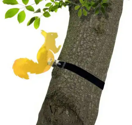 Elliot Lichtzauber - Sonnenfänger 1019982  Sonnenfänger Lichtzauber - Eichhörnchen 30 cm inkl. Baumbefestigung 30 cm inkl. Baumbefestigung orange