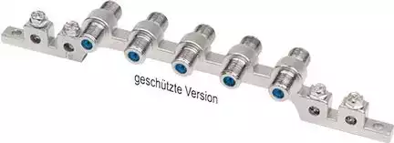 DUR-line 14451-5 F-Erdungsblock / F-Verbinder 5-fach